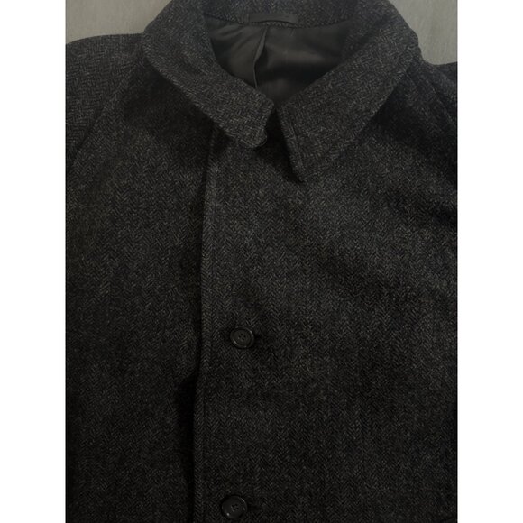 Vintage 1960-70s Mens Kynoch Scottish Wool Overcoat Size 44 Collectors’ Quality - Picture 10 of 14